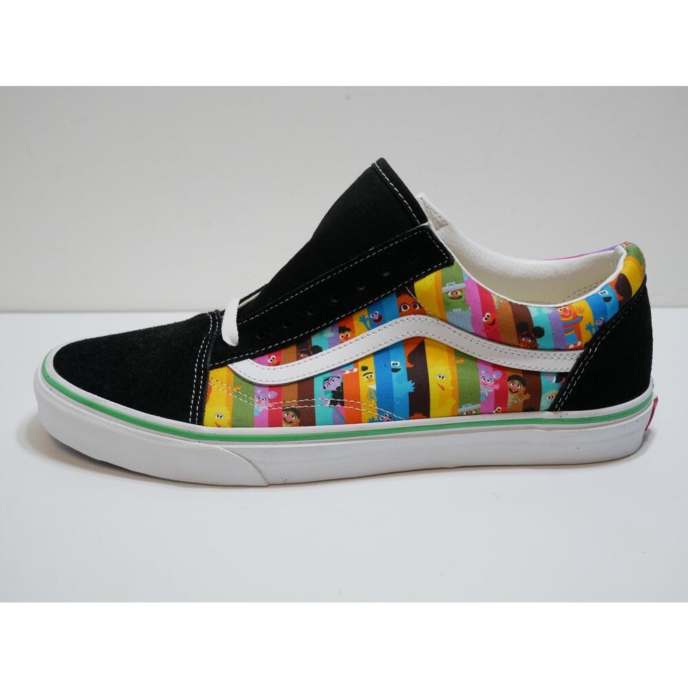NEW VANS X SESAME STREET LIMITED EDITION OLD SKOOL BLACK MENS SIZE - 11.5 - Picture 5 of 16